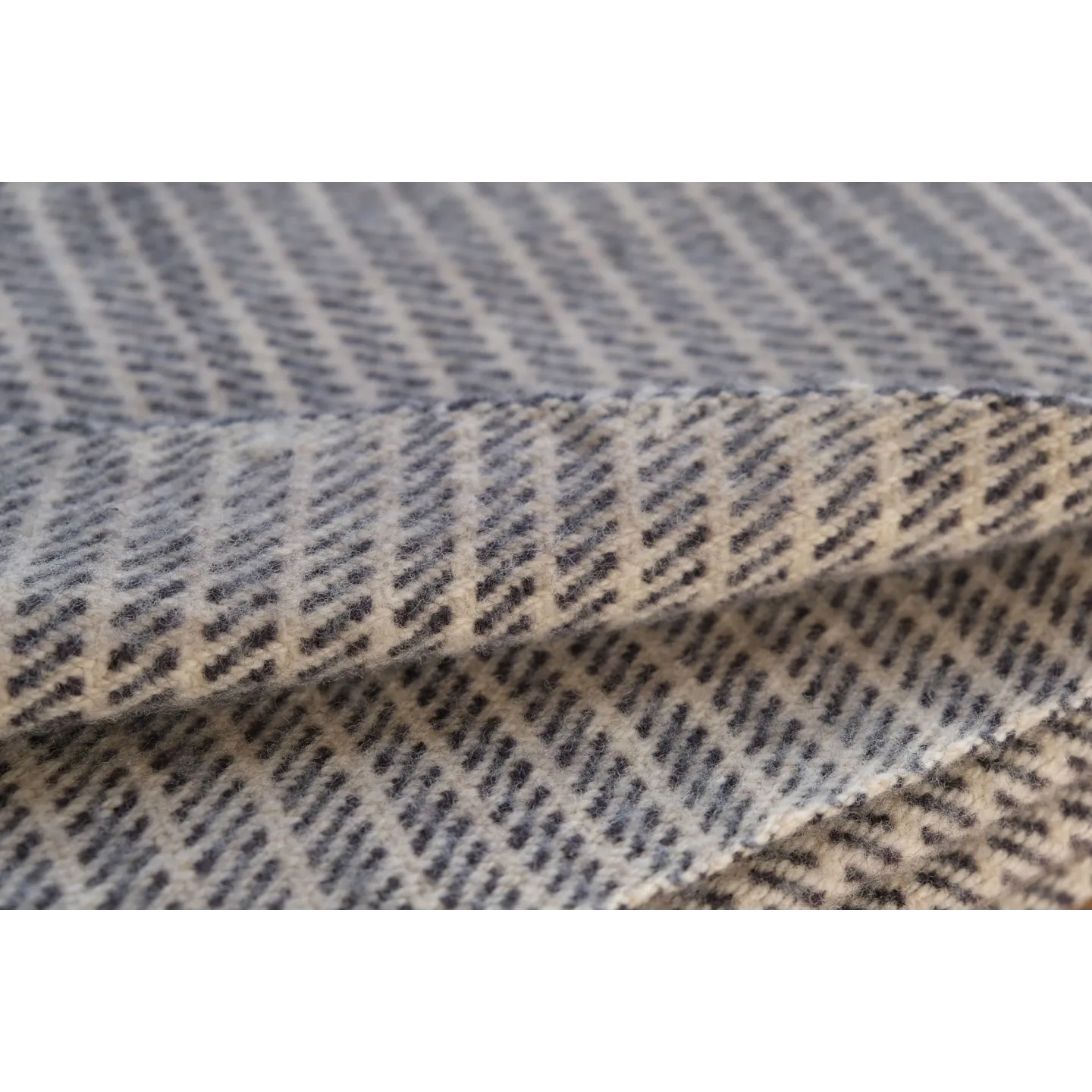 Large gray striped