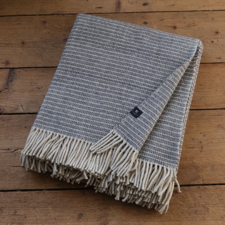 Grandes rayures grises