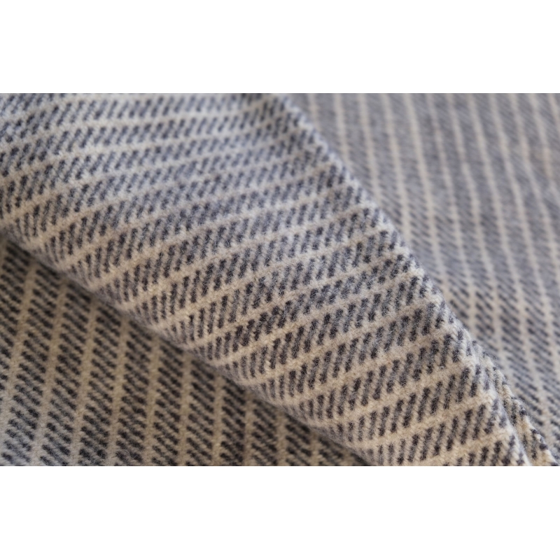 Grandes rayures grises