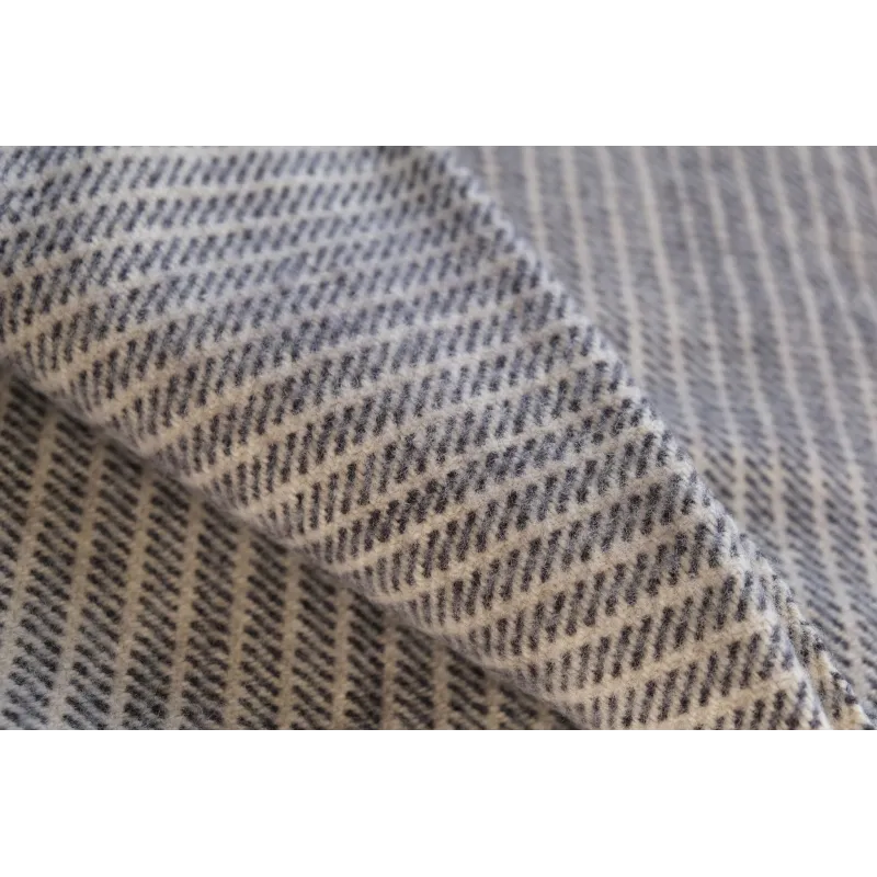 Grandes rayures grises