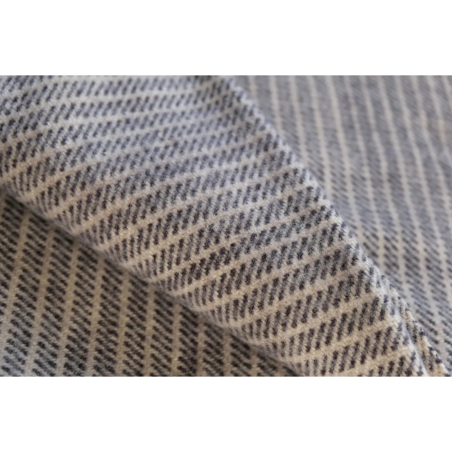 Large gray striped