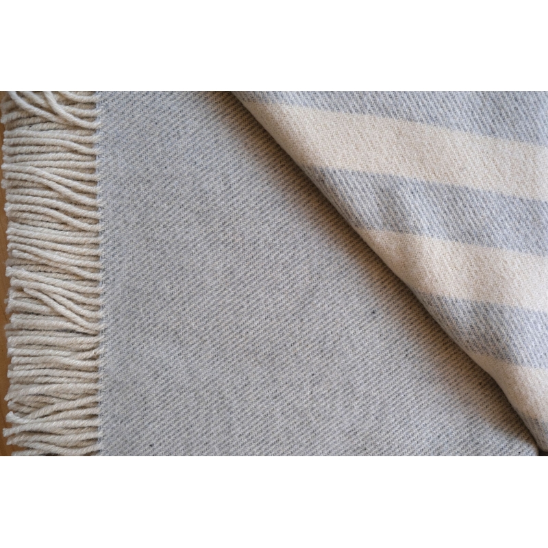 Grey with three overlapping stripes