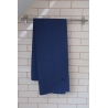 Blue linen towel
