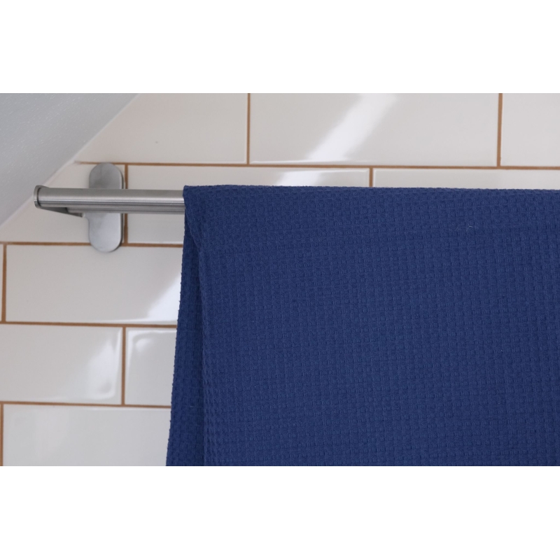 Blue linen towel