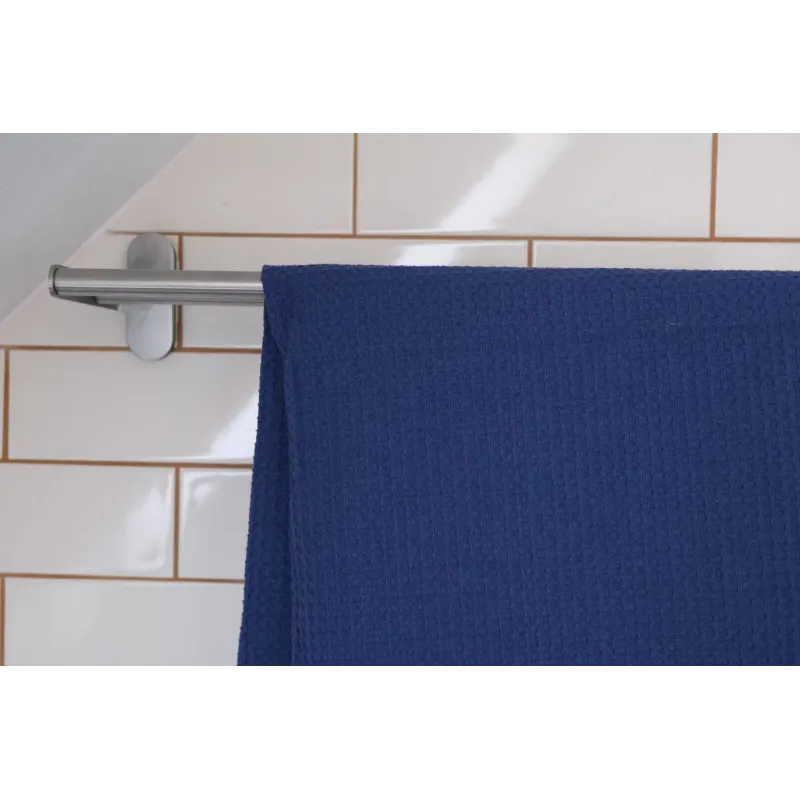 Blue linen towel