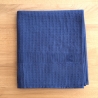 Blue linen towel