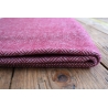 Couverture en laine bourguignonne - chevrons
