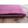 Wine wool blanket