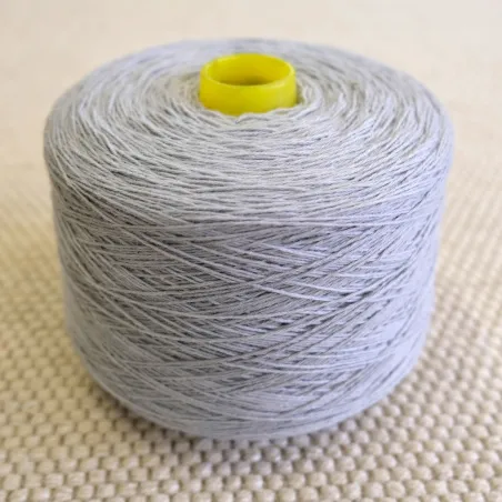 Zbytková 100% vlněná příze světle šedá 100tex/4x