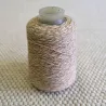 Zbytková 100% vlněná příze – přírodní běžová (125tex/2x)