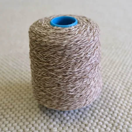 Zbytková 100% vlněná příze světle šedá 200tex/2x